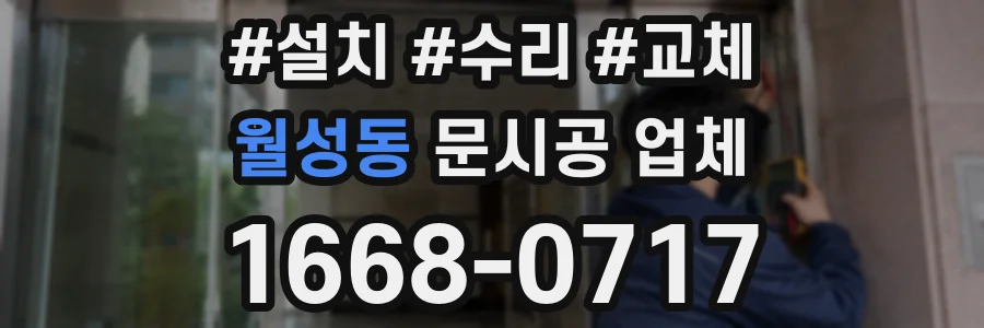 월성동 문시공 업체
