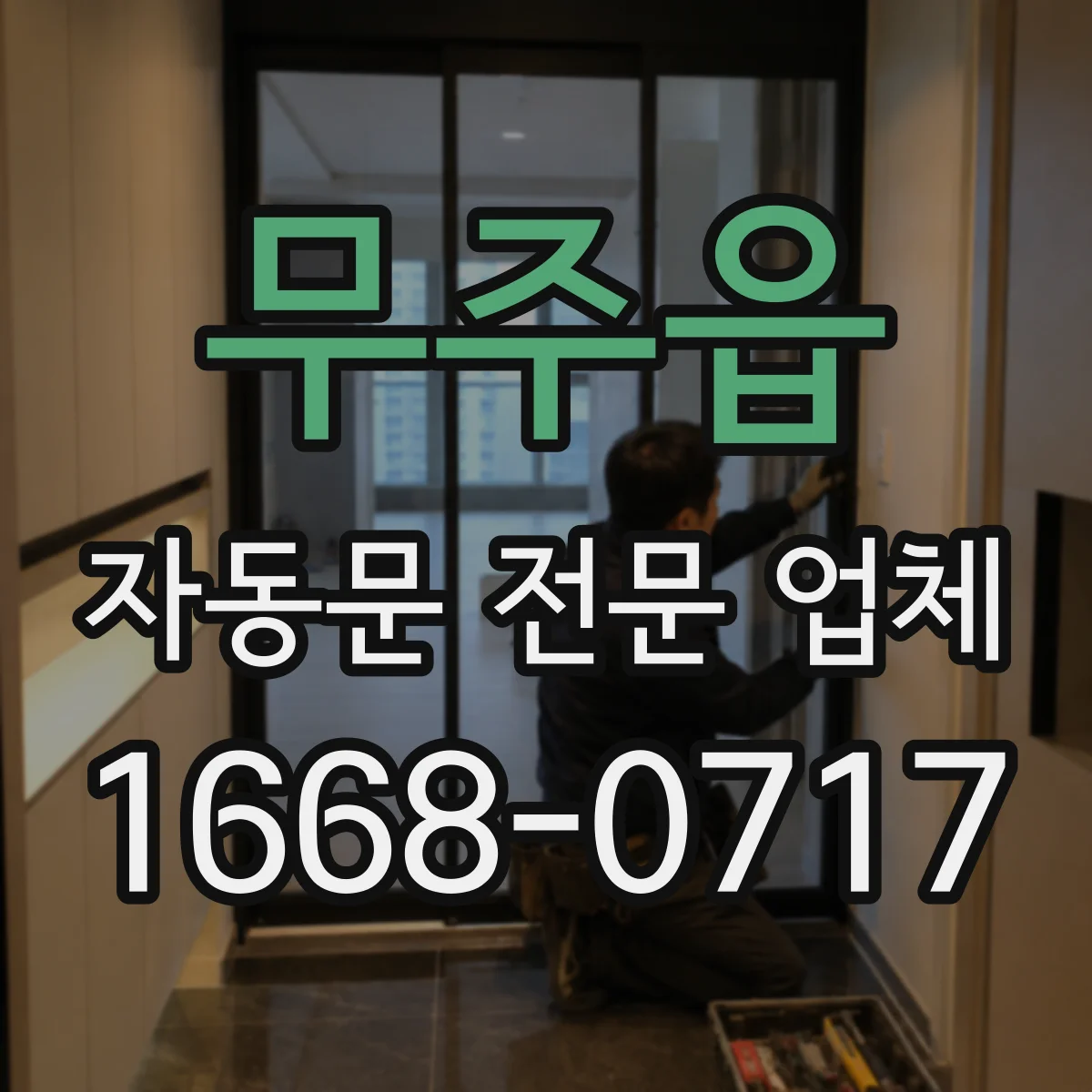 무주읍 자동문 전문 업체