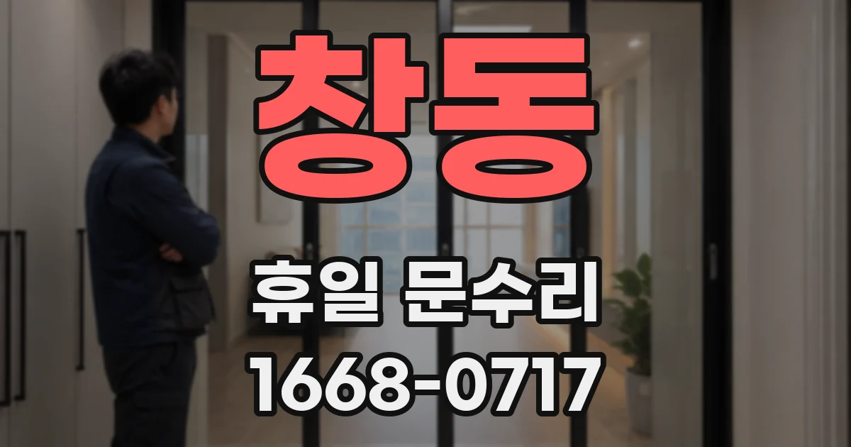 창동 휴일 문수리