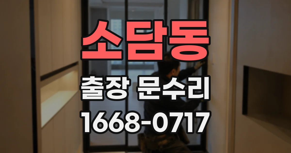 소담동 출장 문수리