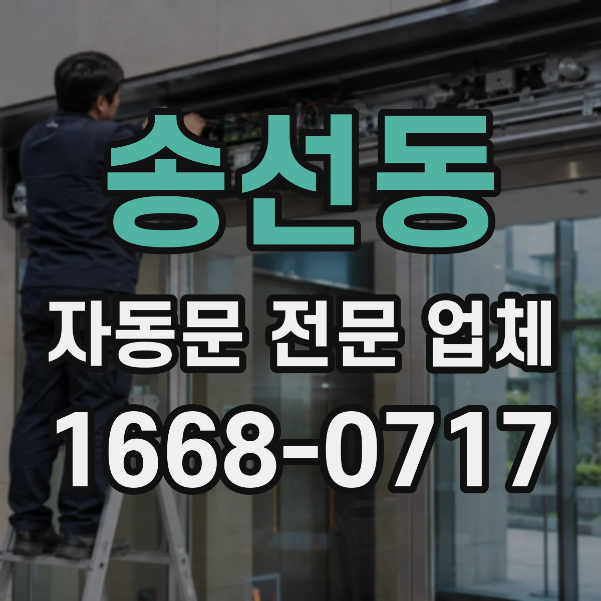 송선동 자동문 전문 업체