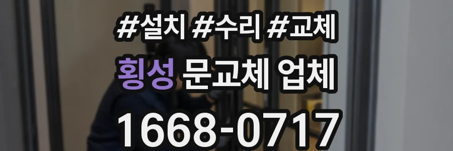 횡성 문교체 업체