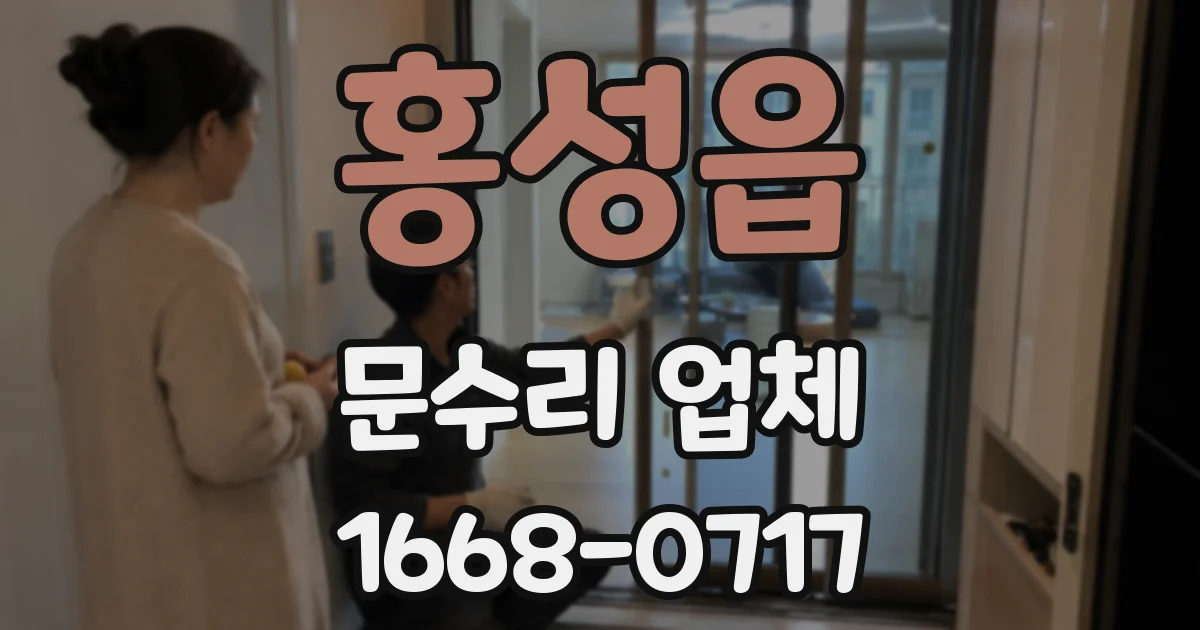 홍성읍 문수리 업체