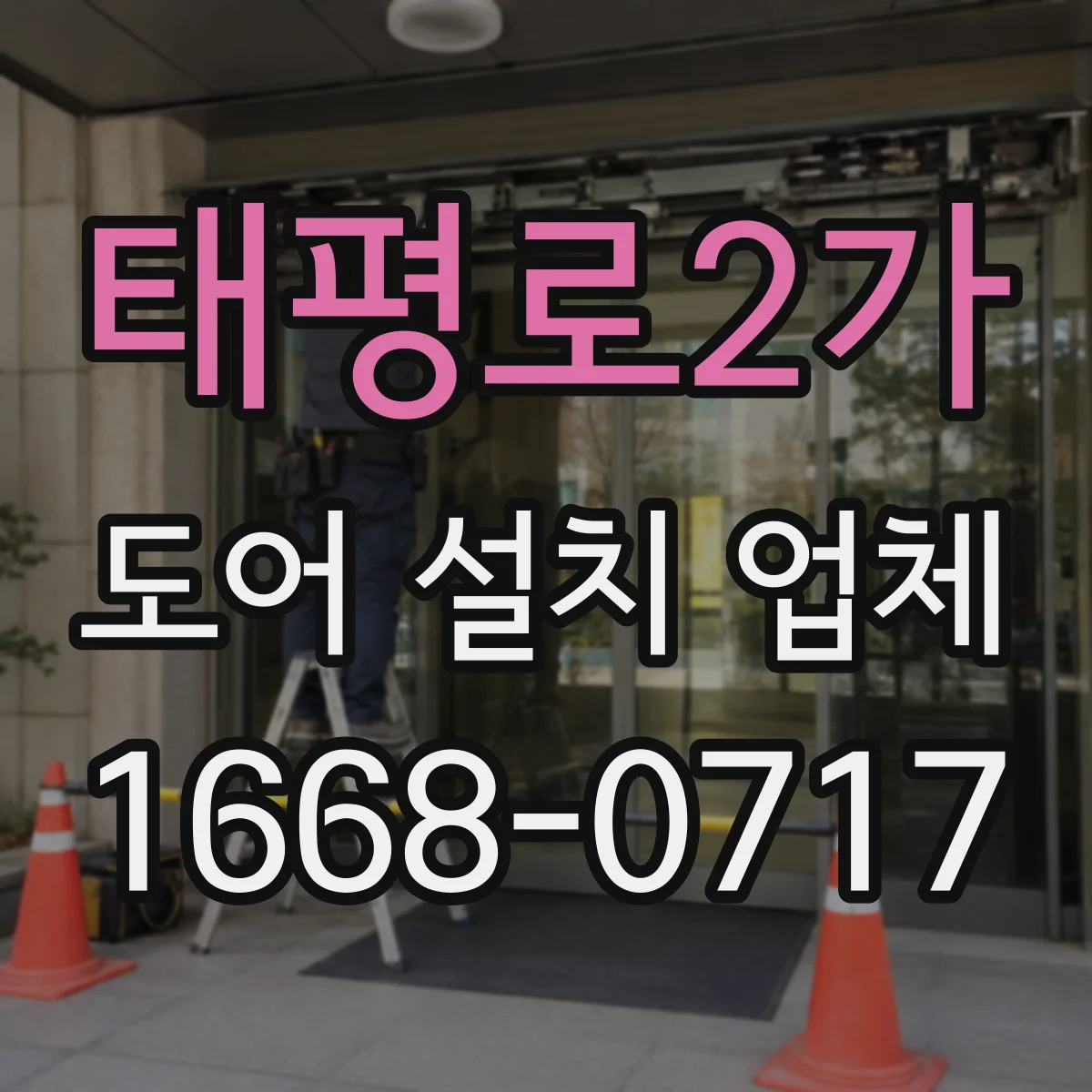 태평로2가 도어 설치 업체