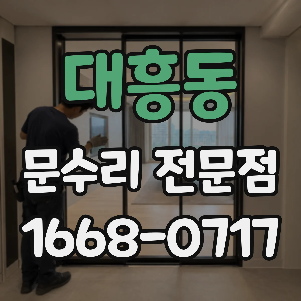 대흥동 문수리 전문점