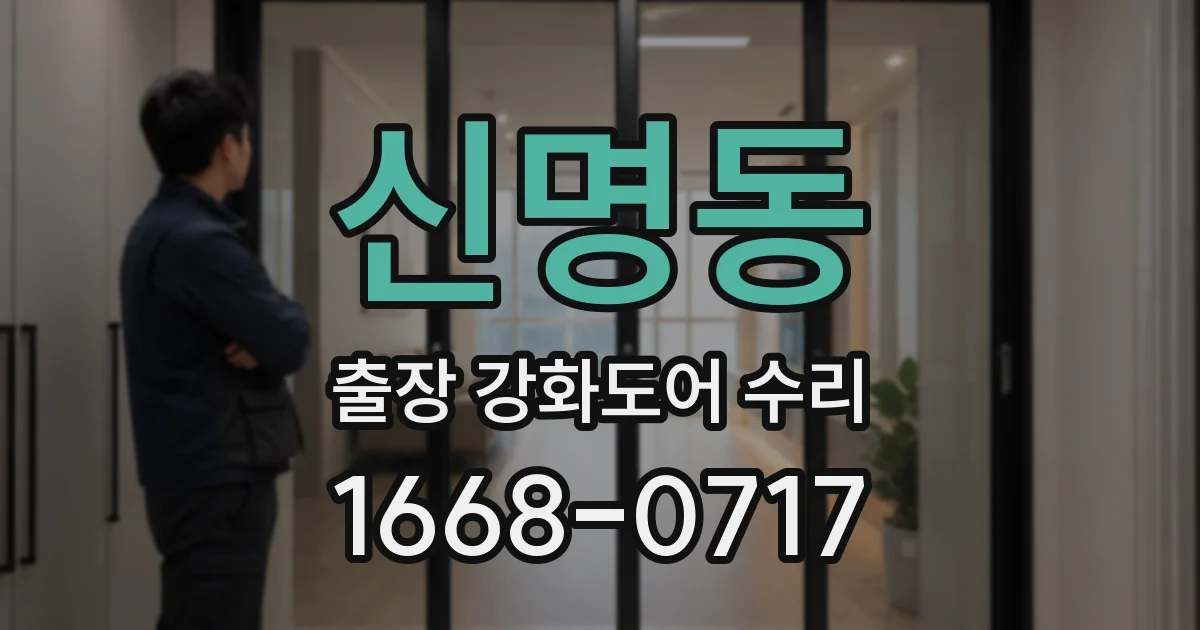 신명동 출장 강화도어 수리