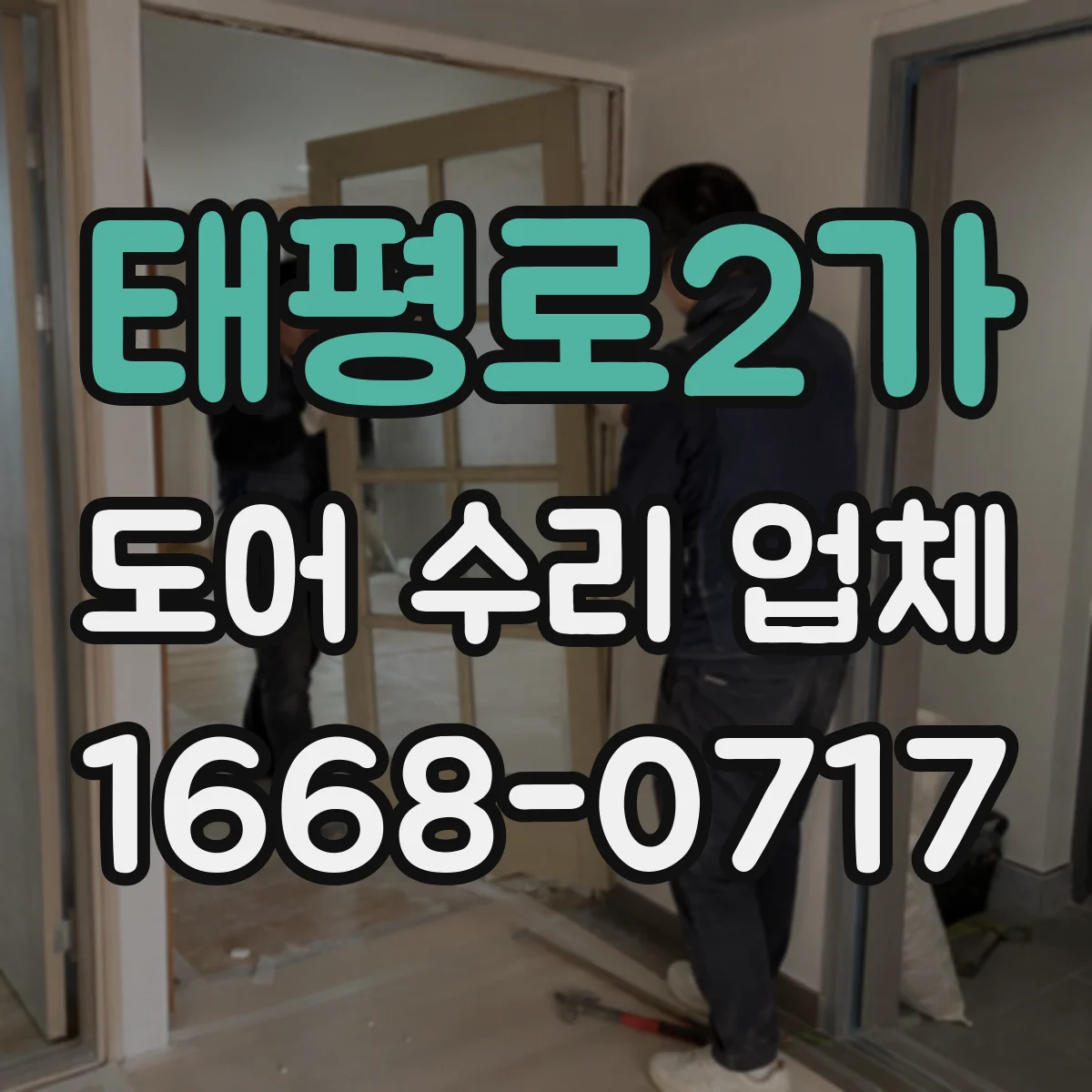태평로2가 도어 수리 업체