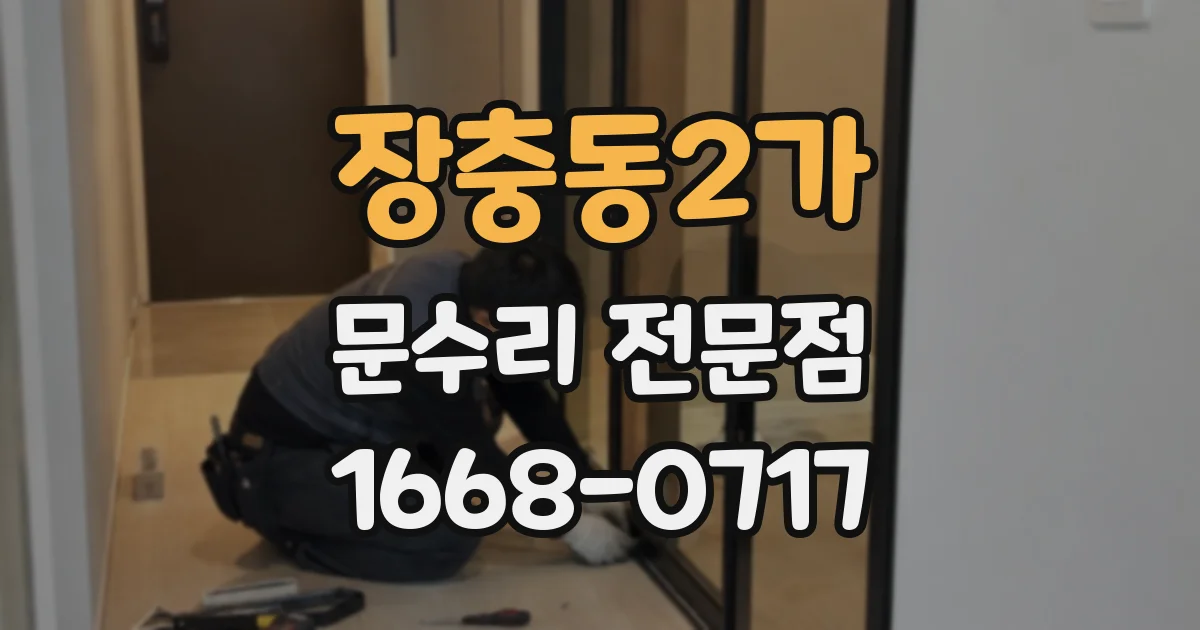 장충동2가 문수리 전문점