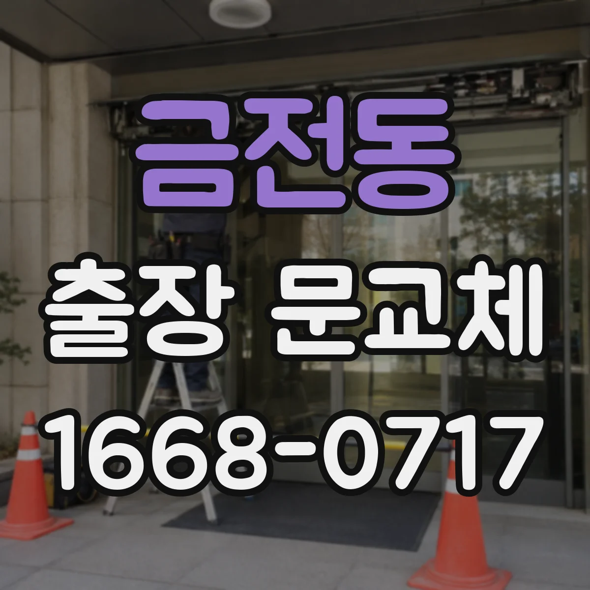 금전동 출장 문교체