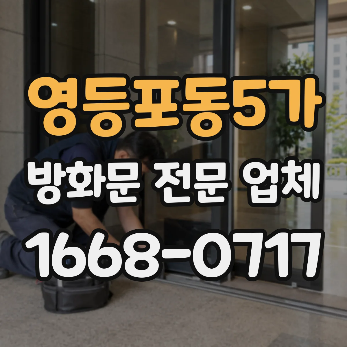 영등포동5가 방화문 전문 업체