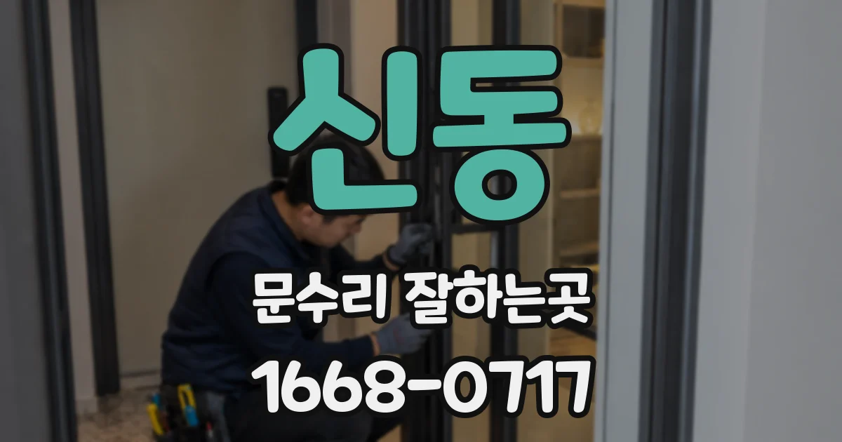 신동 문수리 잘하는곳