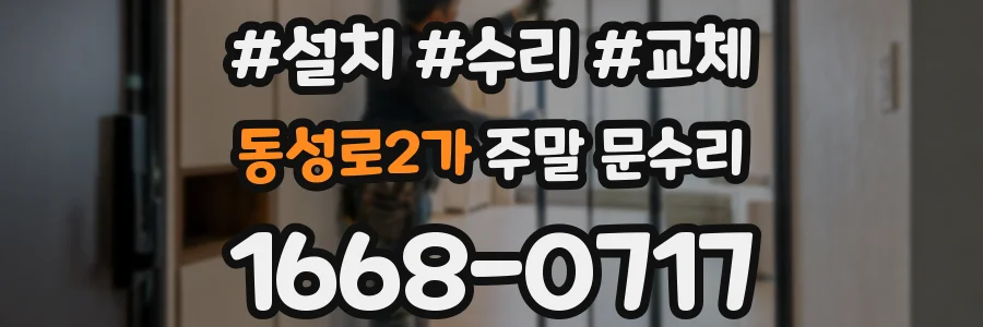 동성로2가 주말 문수리