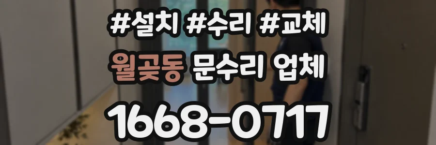 월곶동 문수리 업체