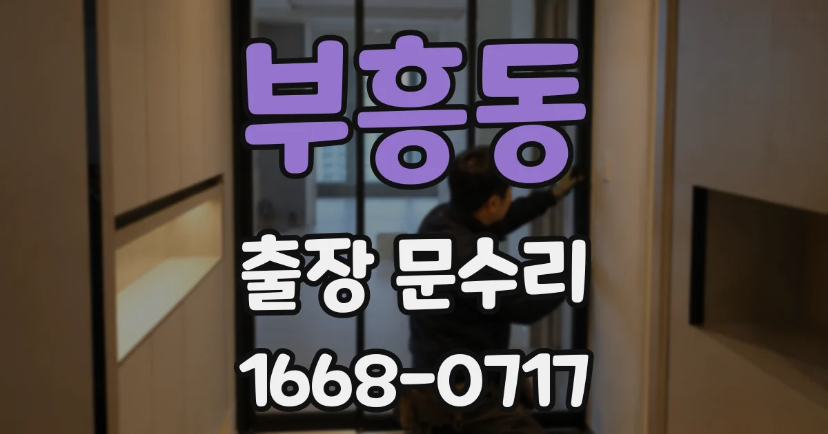 부흥동 출장 문수리