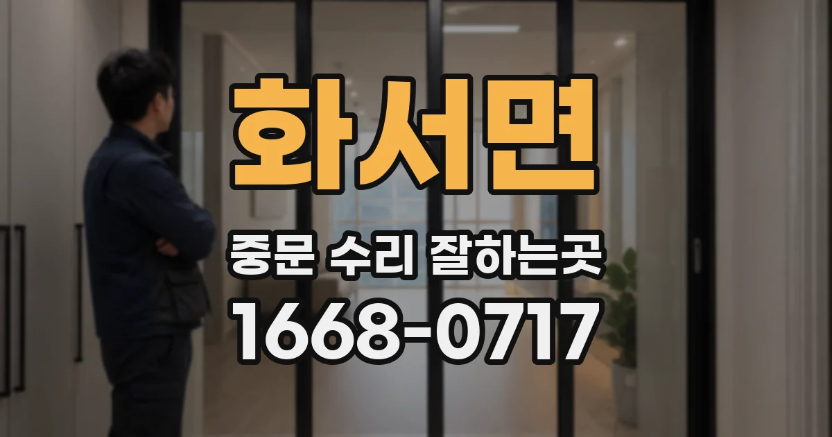 화서면 중문 수리 잘하는곳