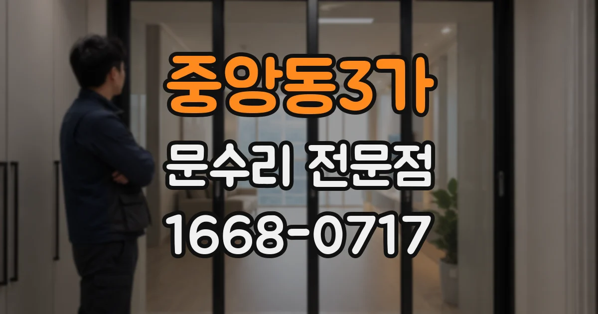중앙동3가 문수리 전문점