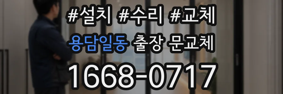 용담일동 출장 문교체