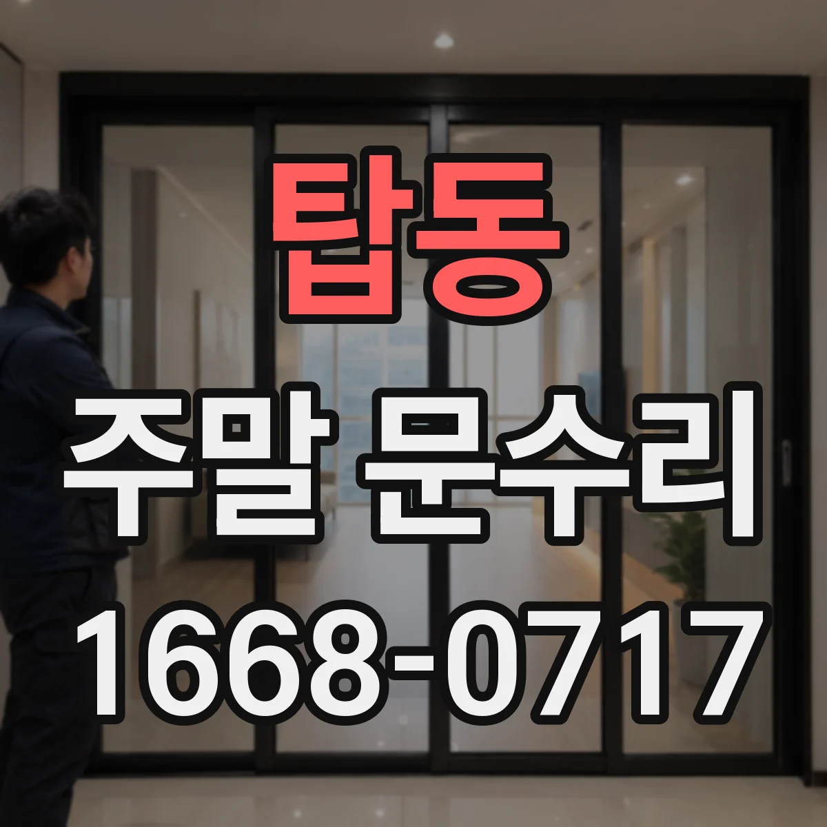 탑동 주말 문수리