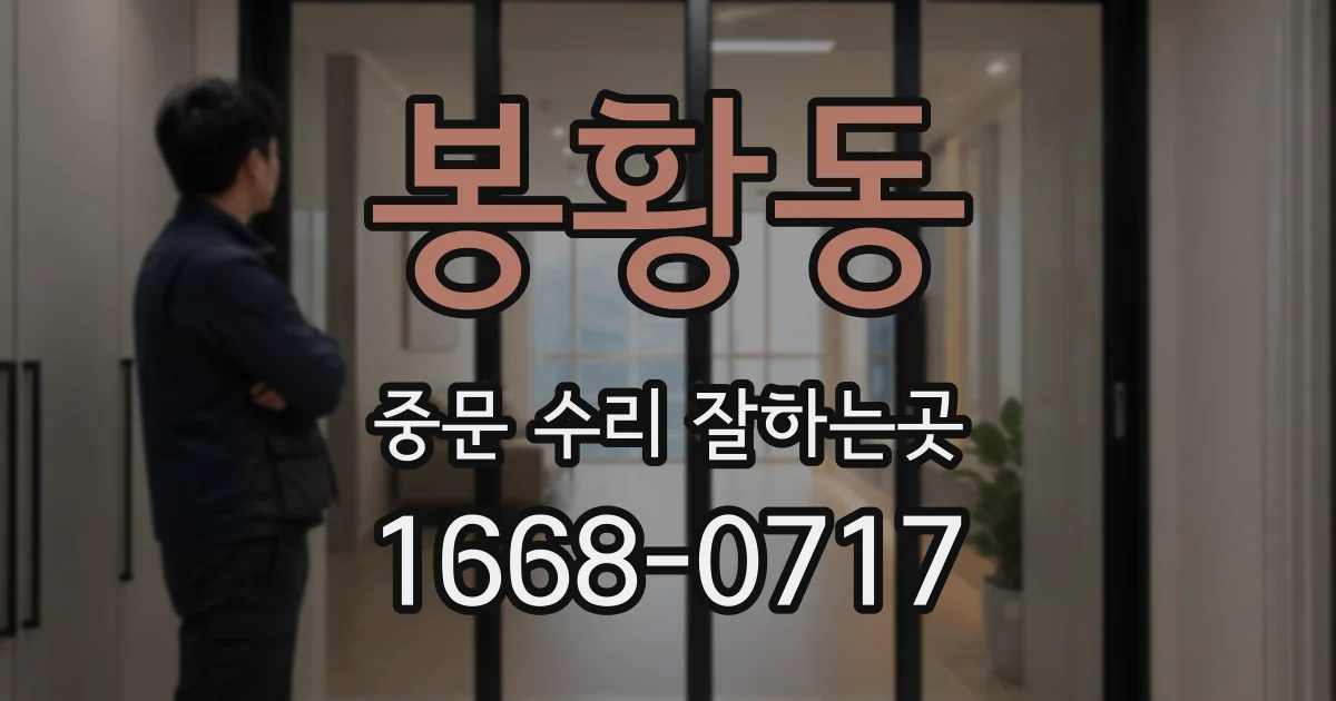 봉황동 중문 수리 잘하는곳