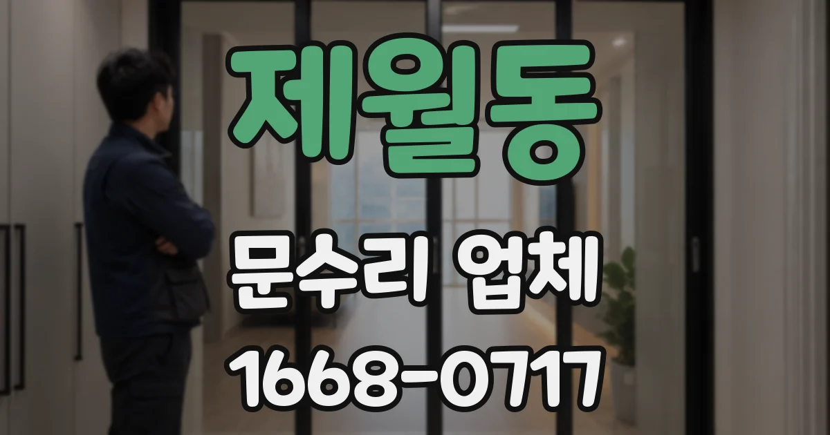 제월동 문수리 업체
