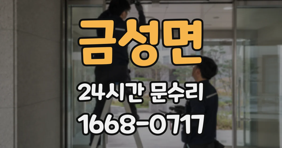 금성면 24시간 문수리