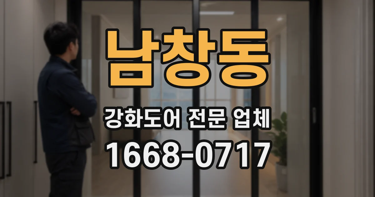 남창동 강화도어 전문 업체