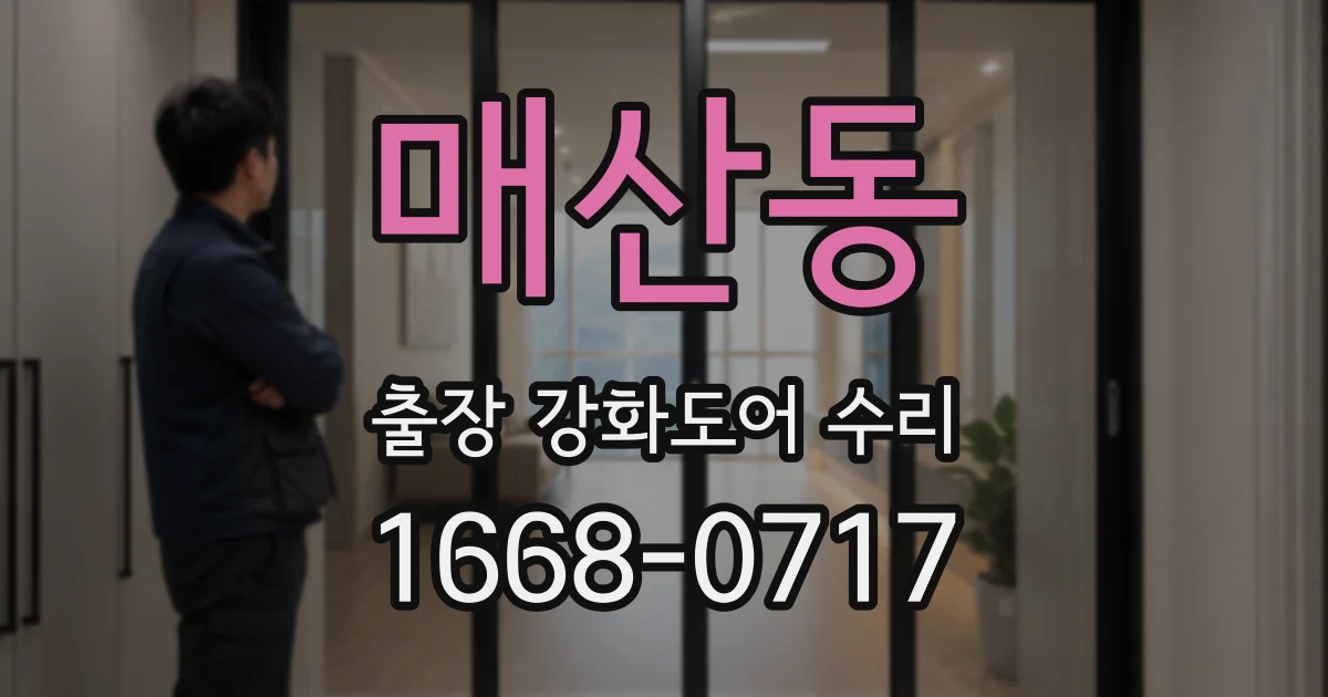 매산동 출장 강화도어 수리