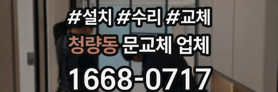 청량동 문교체 업체