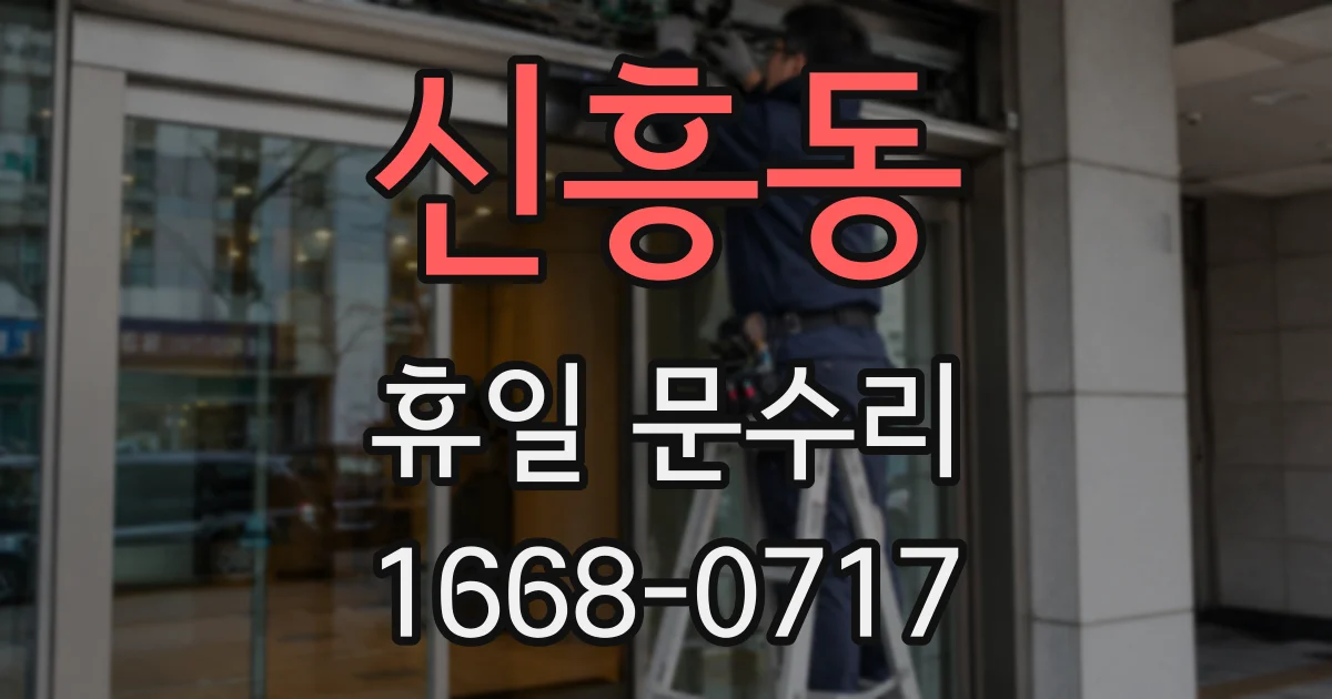 신흥동 휴일 문수리