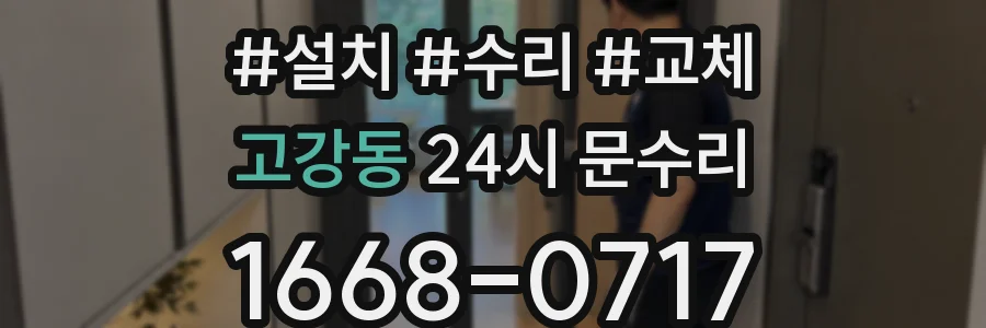 고강동 24시 문수리