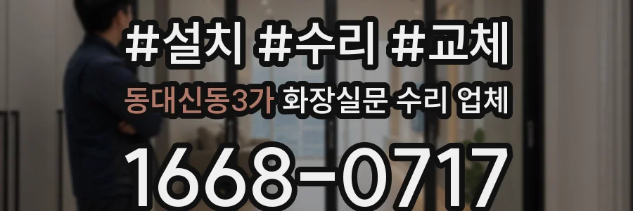 동대신동3가 화장실문 수리 업체