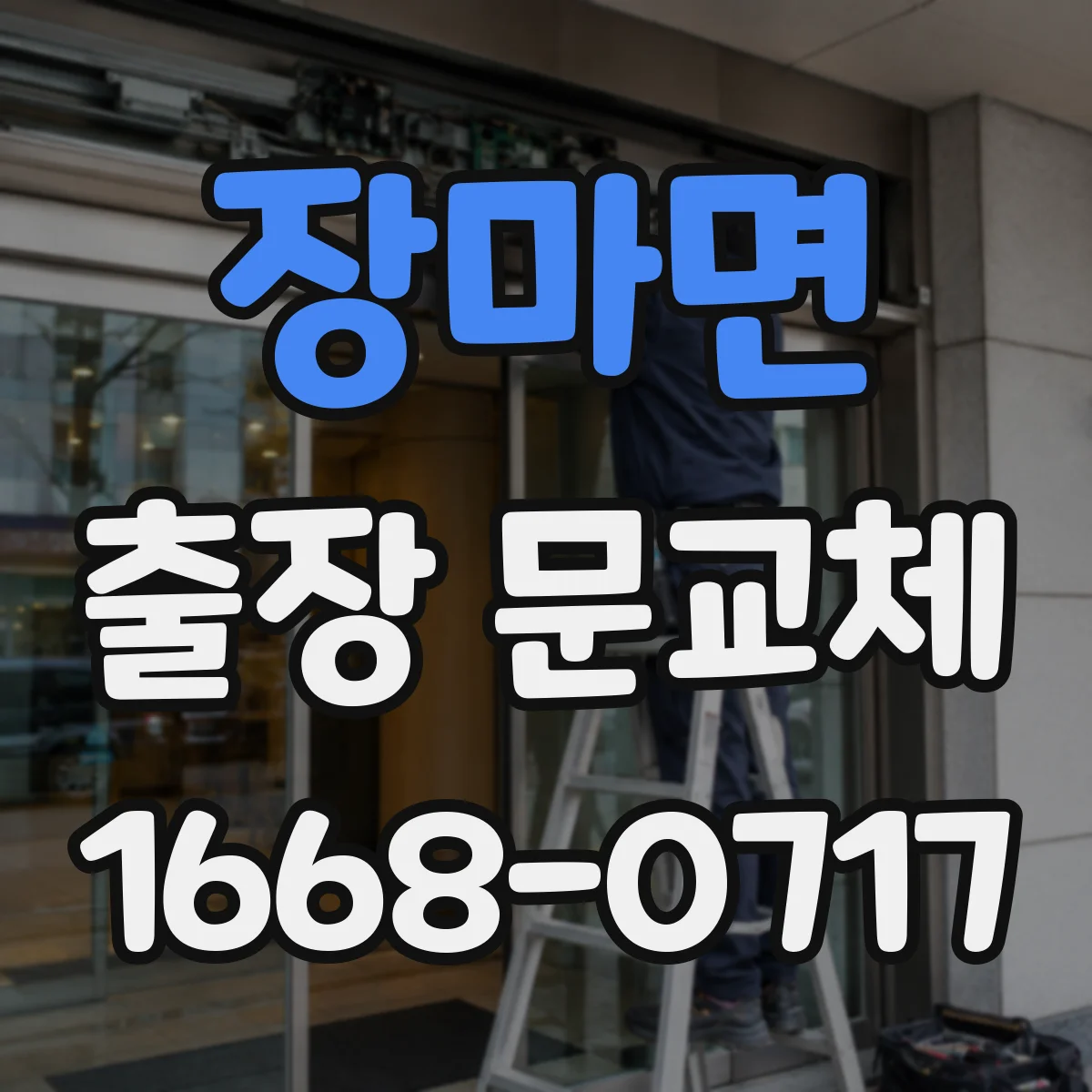 장마면 출장 문교체