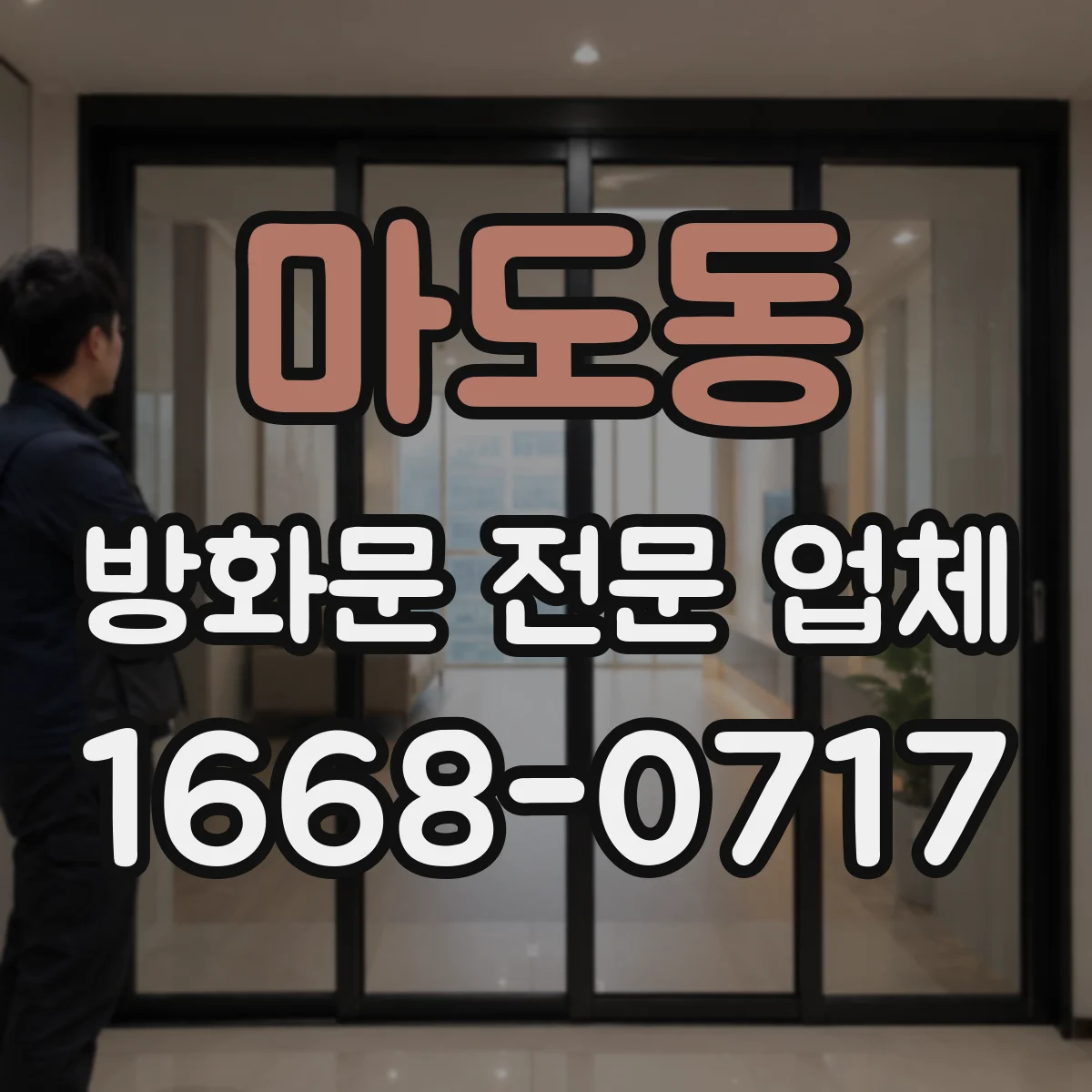 마도동 방화문 전문 업체