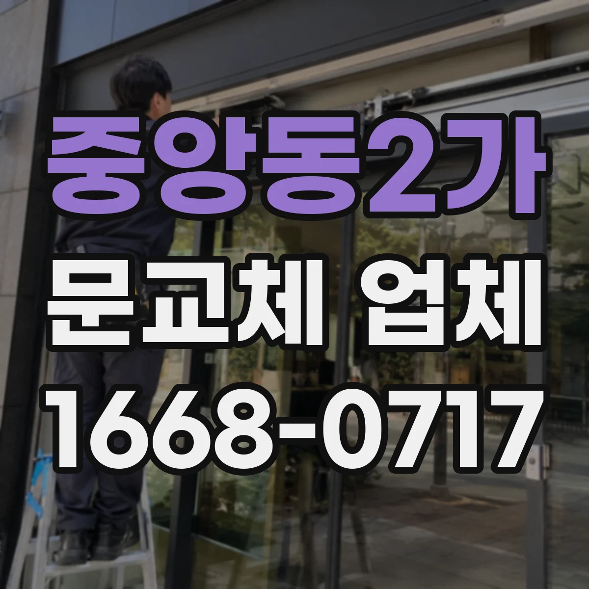 중앙동2가 문교체 업체