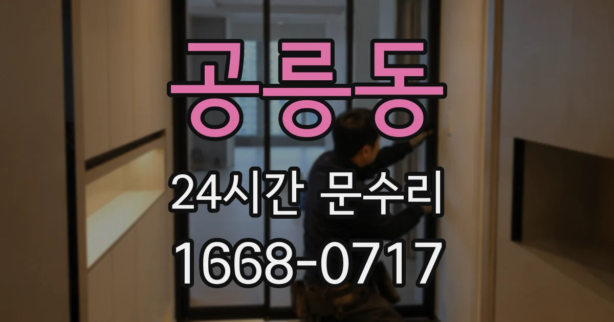 공릉동 24시간 문수리