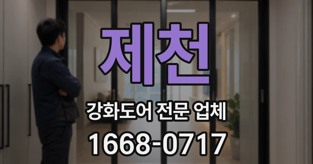 제천 강화도어 전문 업체