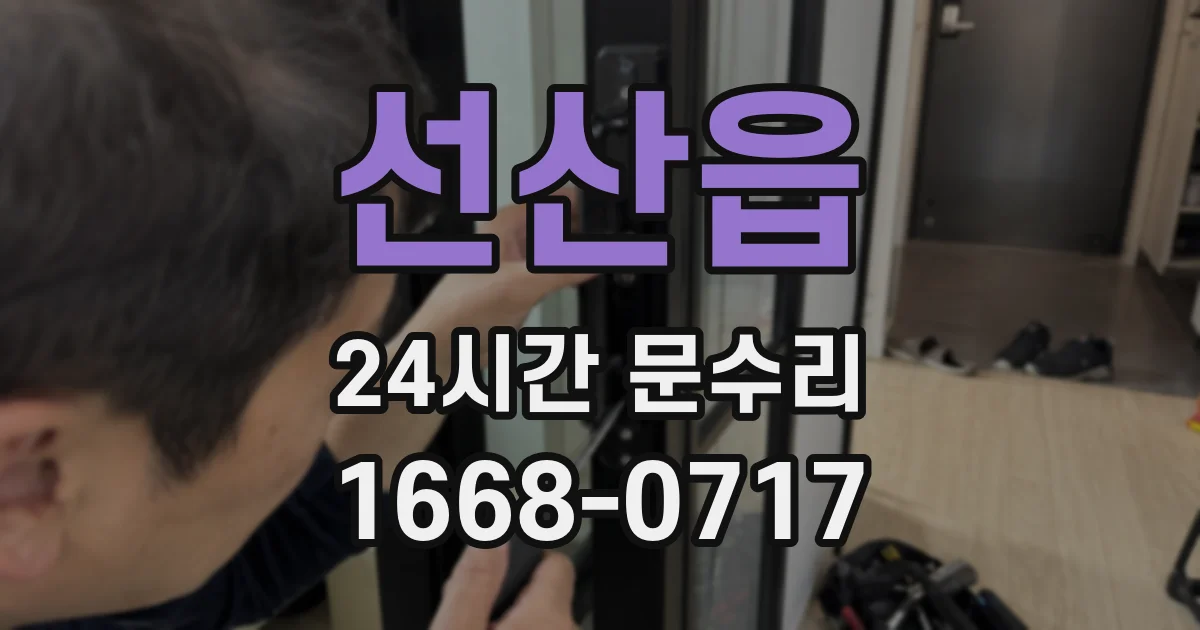선산읍 24시간 문수리