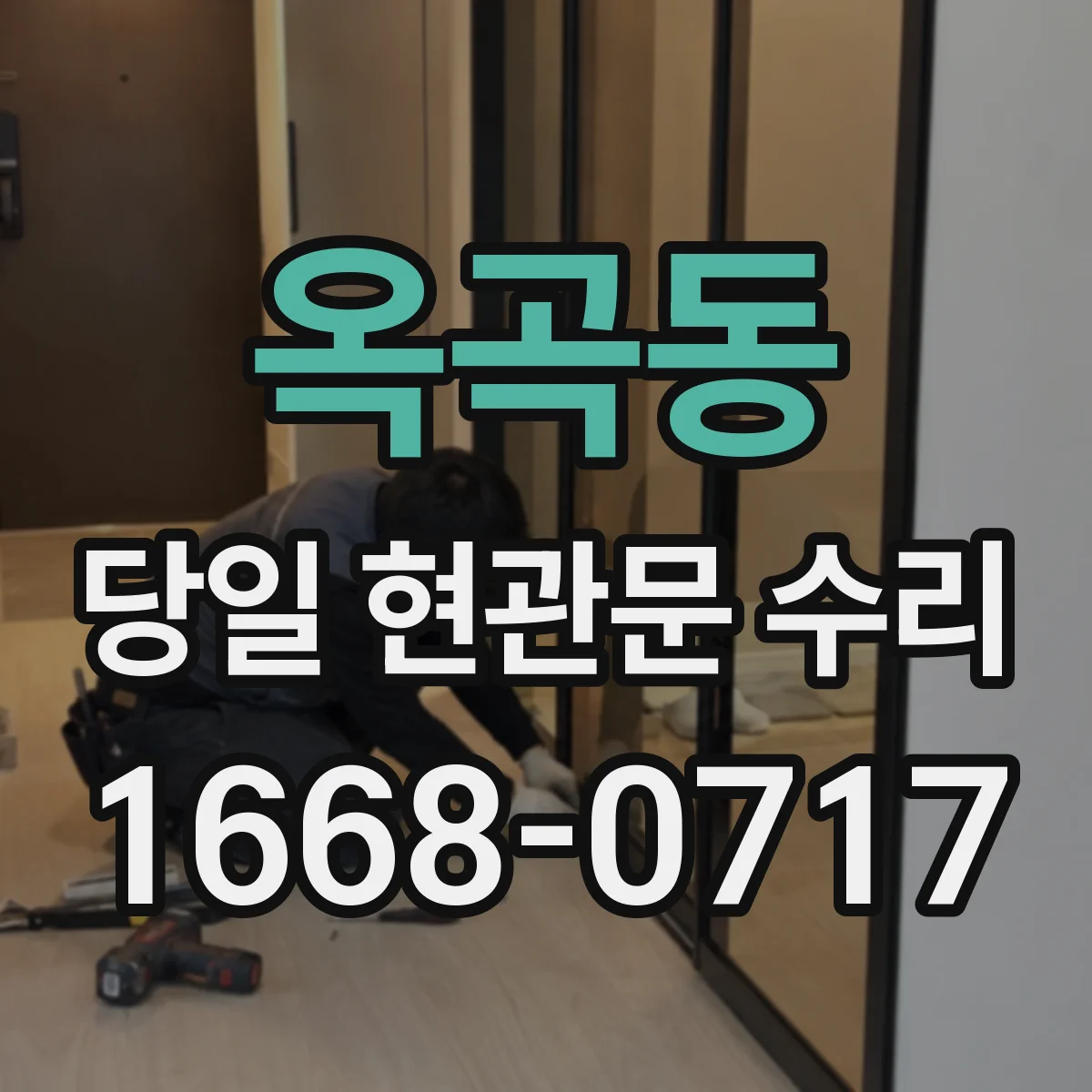 옥곡동 당일 현관문 수리