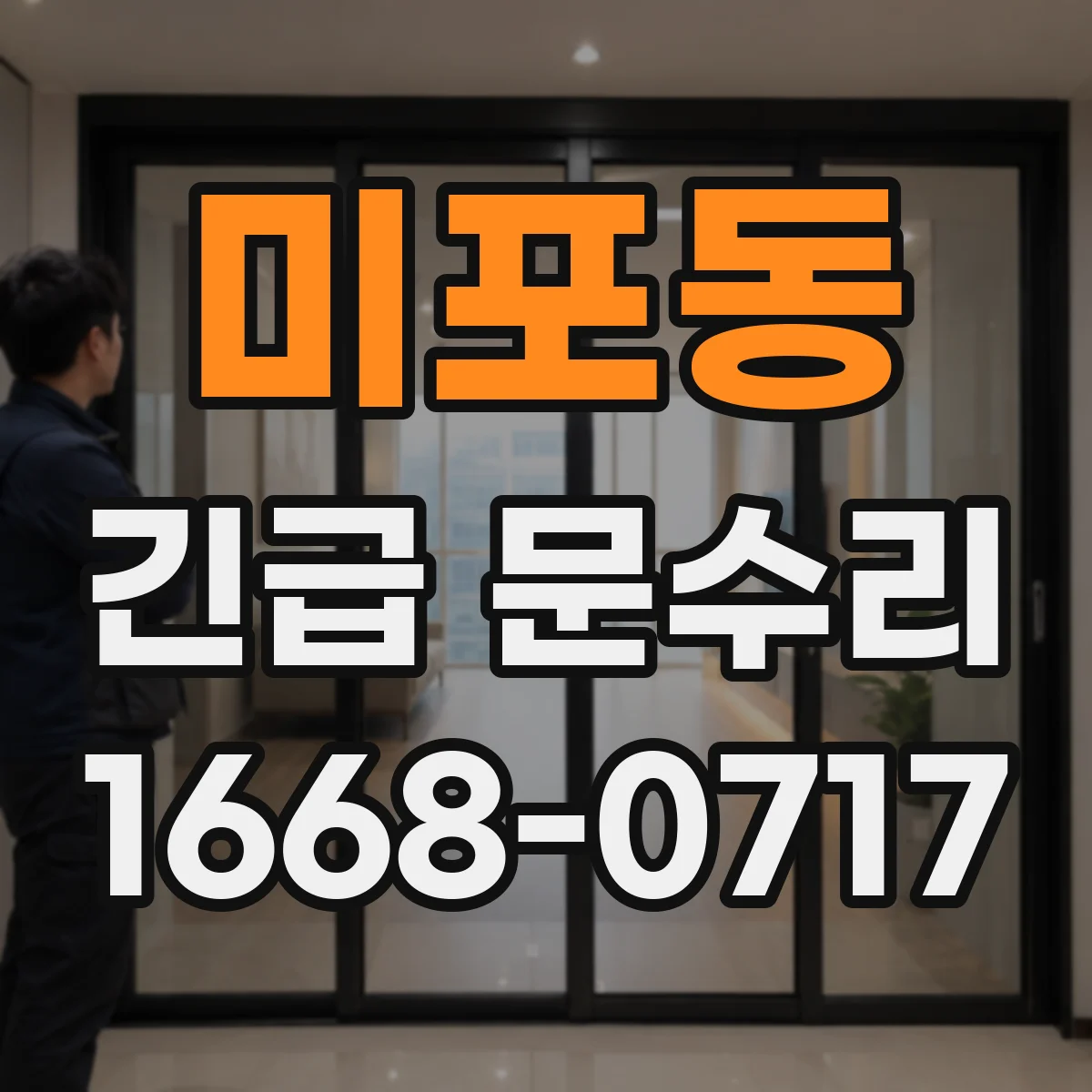 미포동 긴급 문수리