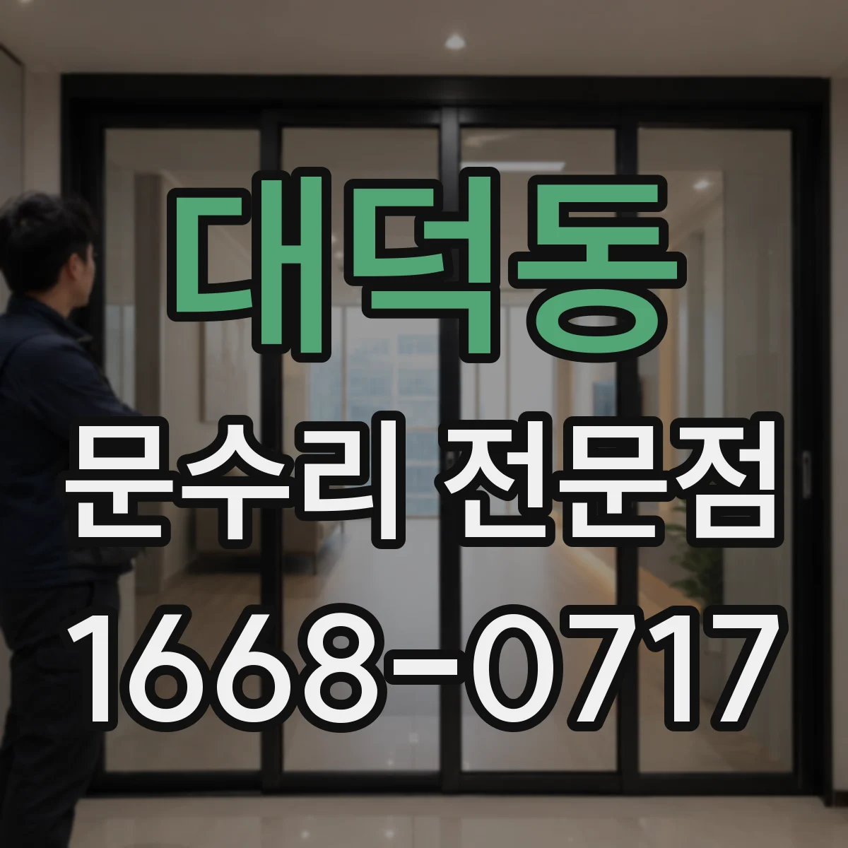 대덕동 문수리 전문점