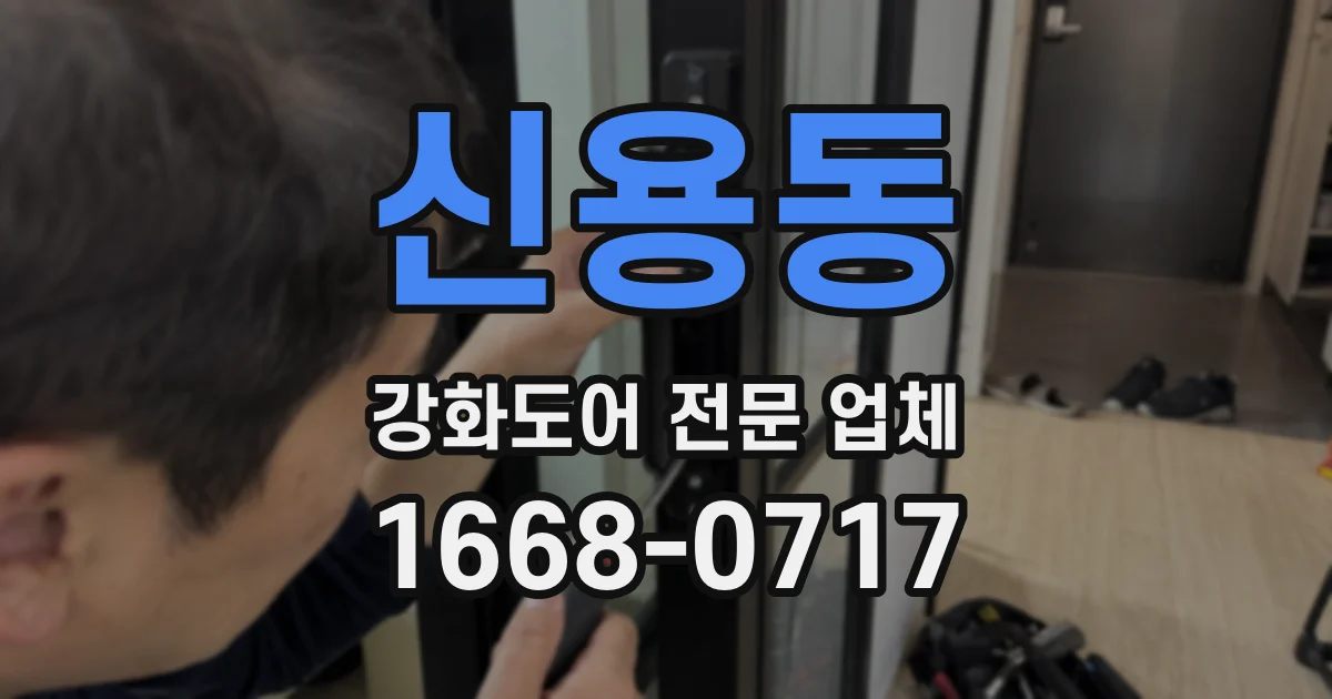신용동 강화도어 전문 업체