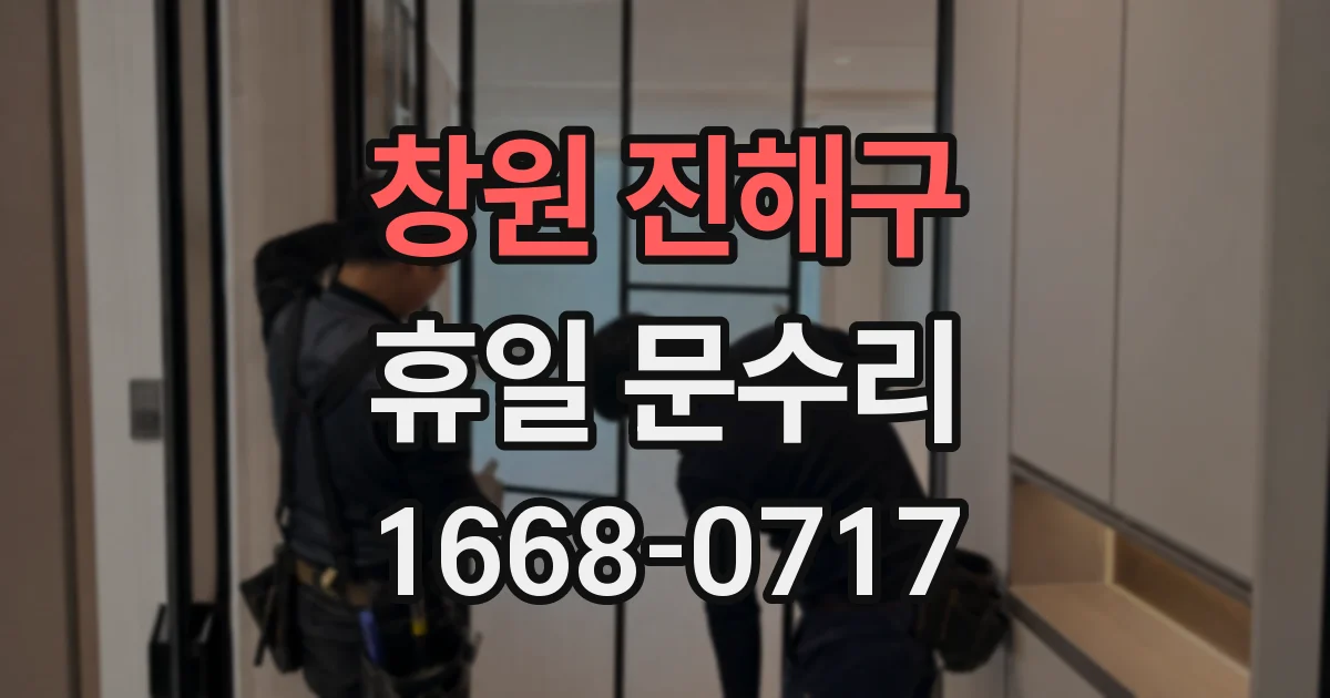 창원 진해구 휴일 문수리