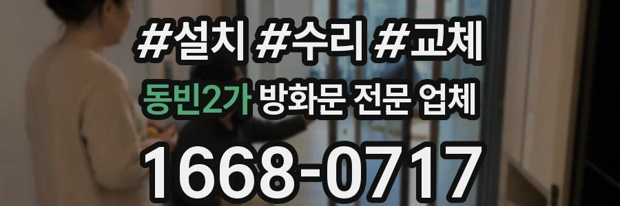 동빈2가 방화문 전문 업체
