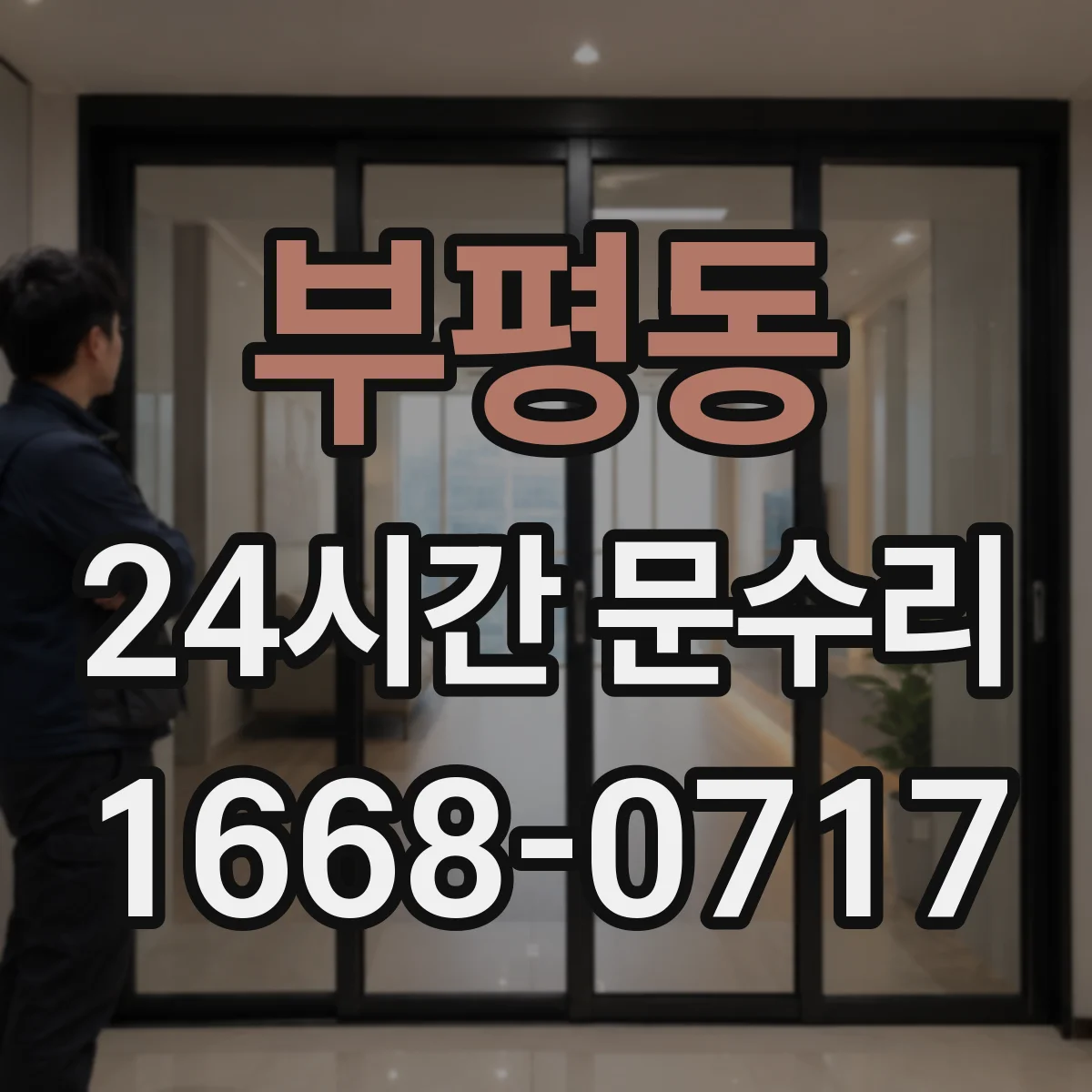 부평동 24시간 문수리