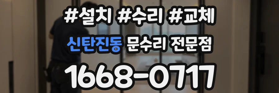 신탄진동 문수리 전문점