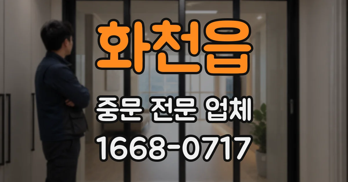 화천읍 중문 전문 업체