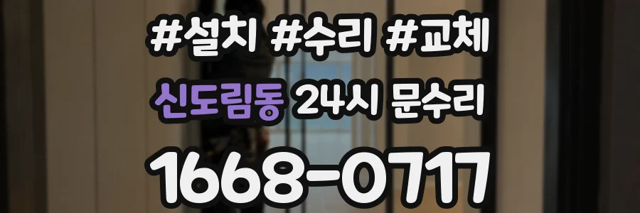 신도림동 24시 문수리
