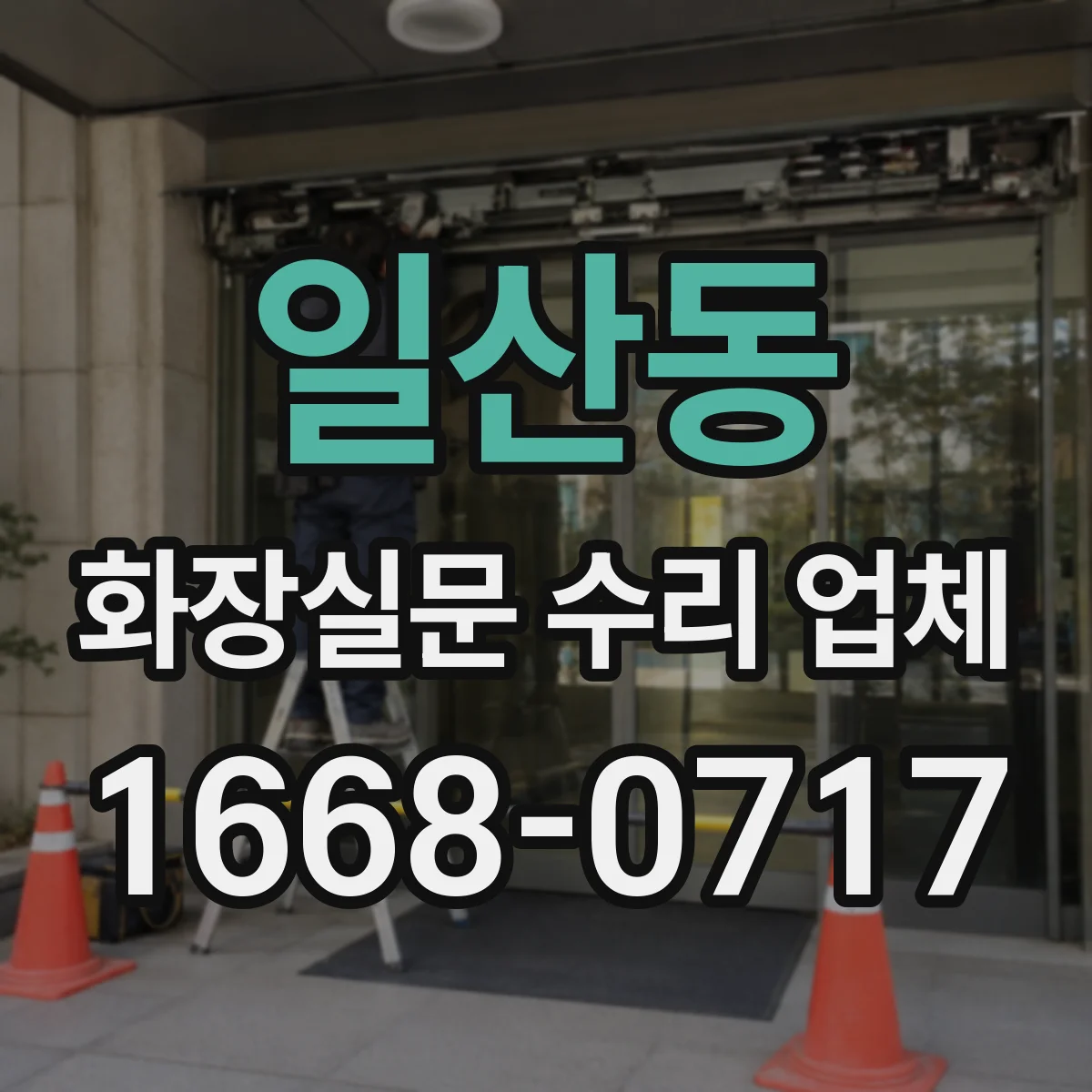 일산동 화장실문 수리 업체
