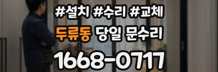 두류동 당일 문수리