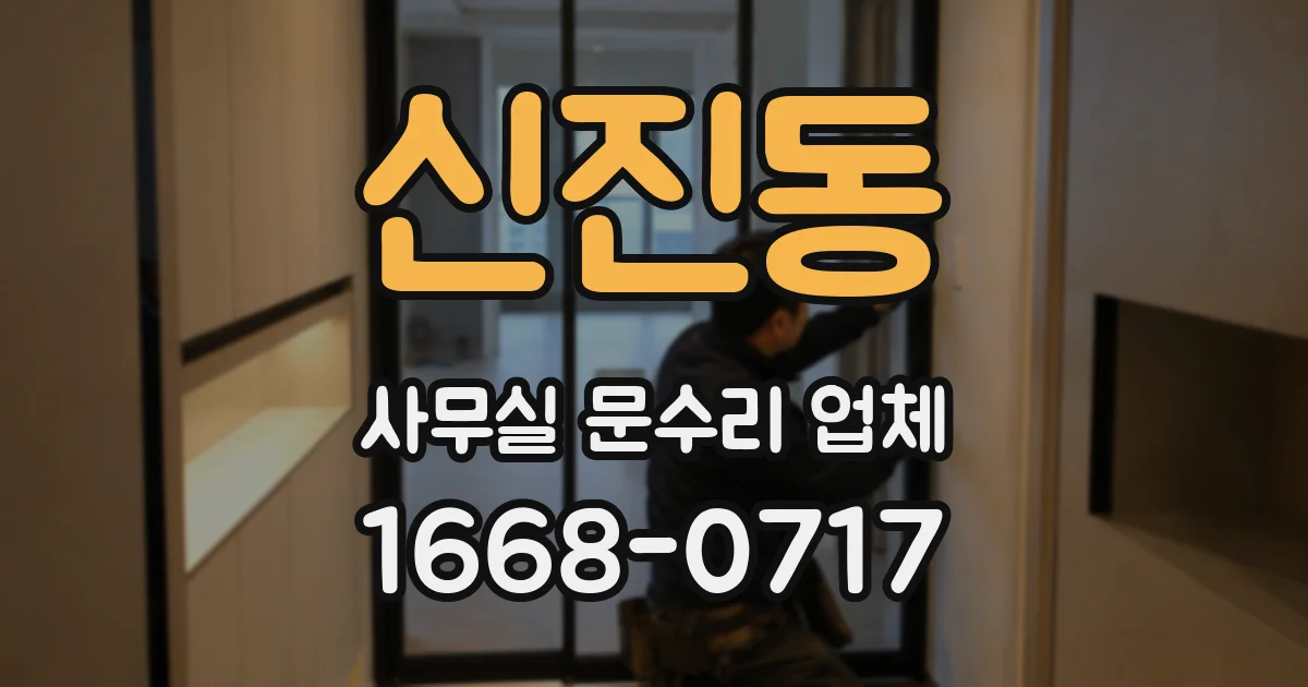 신진동 사무실 문수리 업체